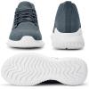 imageSDolphin Walking Shoes for Mens Sneakers  Slip on Athletic Running Tennis Shoes Comfortable Memory Foam Workout Gym Jogging Indoor Outdoor Lightweight Breathable Casual SneakersDark Grey