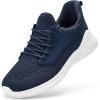imageSDolphin Walking Shoes for Mens Sneakers  Slip on Athletic Running Tennis Shoes Comfortable Memory Foam Workout Gym Jogging Indoor Outdoor Lightweight Breathable Casual SneakersBlue