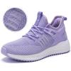 imageSDolphin Running Shoes for Women Sneakers  Womens Fashion Training Slip on Walking Sneakers Workout Memory Foam Cloud Comfortable Shoes Light Purple