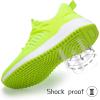 imageSDolphin Womens Running Shoes Sneakers  Tennis Sneakers for Women Workout Walking Slip on Lightweight Comfortable Lime Green Fashion Training Shoes