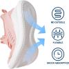imageWomens Tennis Shoes  Women Sneakers Workout Running Walking Athletic Gym Fashion Lightweight Nursing Casual Light Shoes Coral Pink
