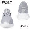 imageWomens Tennis Shoes  Women Sneakers Workout Running Walking Athletic Gym Fashion Lightweight Nursing Casual Light Shoes Grey