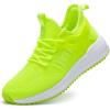 imageSDolphin Womens Running Shoes Sneakers  Tennis Sneakers for Women Workout Walking Slip on Lightweight Comfortable Lime Green Fashion Training Shoes