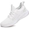 imageSDolphin Womens Walking Shoes Running  Tennis Gym Athletic Workout Nursing Comfortable Mesh Lightweight Non Slip Support Shoes Off White Size 85