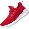 imageWomens Tennis Shoes  Women Sneakers Workout Running Walking Athletic Gym Fashion Lightweight Nursing Casual Light Shoes Red