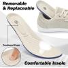 imageWide Toe Box Shoes for Women  Minimalist Barefoot Shoes Zero Drop Casual Comfortable Athletic Walking Wide Width Fashion Sneakers for Swelling Bunion Plantar Fasciitis FootBeige