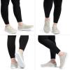 imageWide Toe Box Shoes for Women  Minimalist Barefoot Shoes Zero Drop Casual Comfortable Athletic Walking Wide Width Fashion Sneakers for Swelling Bunion Plantar Fasciitis FootBeige