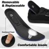 imageWide Toe Box Shoes for Women  Minimalist Barefoot Shoes Zero Drop Casual Comfortable Athletic Walking Wide Width Fashion Sneakers for Swelling Bunion Plantar Fasciitis FootAll Black