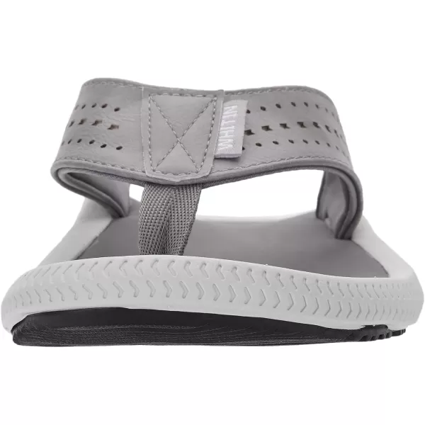 imageMens Arch Support Flip Flops Wide Toe Thong SandalLight Grey