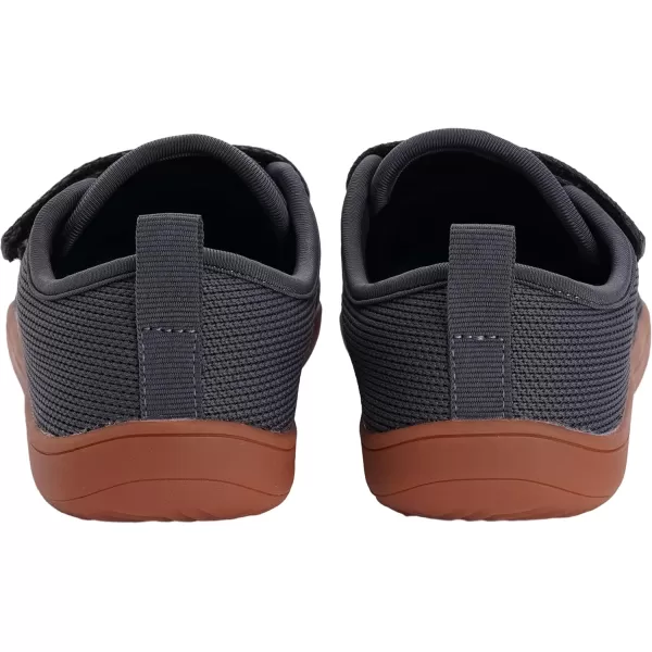 imageWHITIN LittleBig Kid Wide Barefoot Shoes  BoysGirls Minimalist Sneakers  Splay Naturally  LightweightW81k  Grey Gum