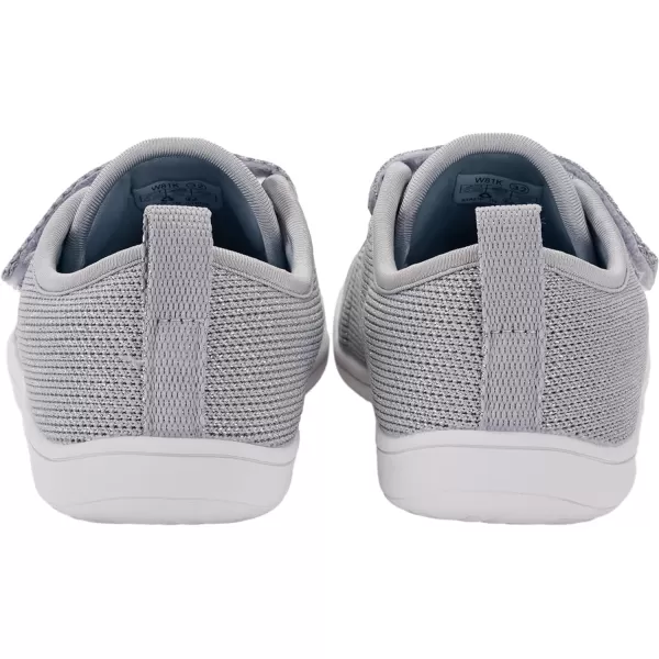 imageWHITIN LittleBig Kid Wide Barefoot Shoes  BoysGirls Minimalist Sneakers  Splay Naturally  LightweightW81k  Silver Shimmer