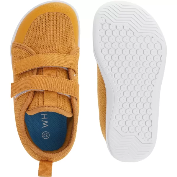 imageWHITIN LittleBig Kid Wide Barefoot Shoes  BoysGirls Minimalist Sneakers  Splay Naturally  LightweightW81k  Yellow