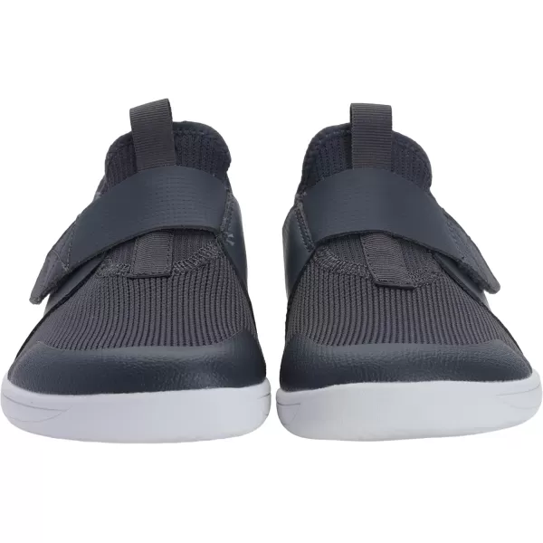 imageWHITIN LittleBig Kid Wide Width Barefoot Shoes  BoysGirls Minimalist Elastic Opening Sneakers  Flexible Zero Drop SoleW8k3  Grey