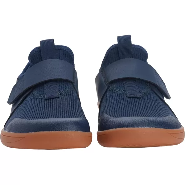 imageWHITIN LittleBig Kid Wide Width Barefoot Shoes  BoysGirls Minimalist Elastic Opening Sneakers  Flexible Zero Drop SoleW8k3  Navy Blue