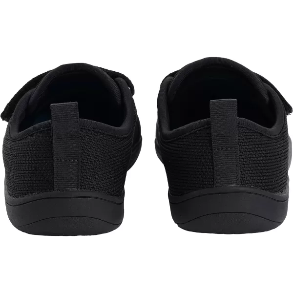 imageWHITIN LittleBigKid Wide Barefoot Shoes  BoysGirls Minimalist Sneakers  Splay Naturally  LightweightW81k  All Black