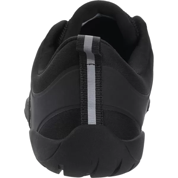 imageWHITIN Mens Barefoot TrailRunning Shoes  ZeroDrop  Aggressive GripW51 All Black