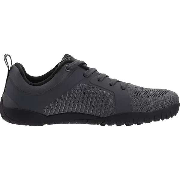 imageWHITIN Mens Barefoot TrailRunning Shoes  ZeroDrop  Aggressive GripW51 Dark Grey