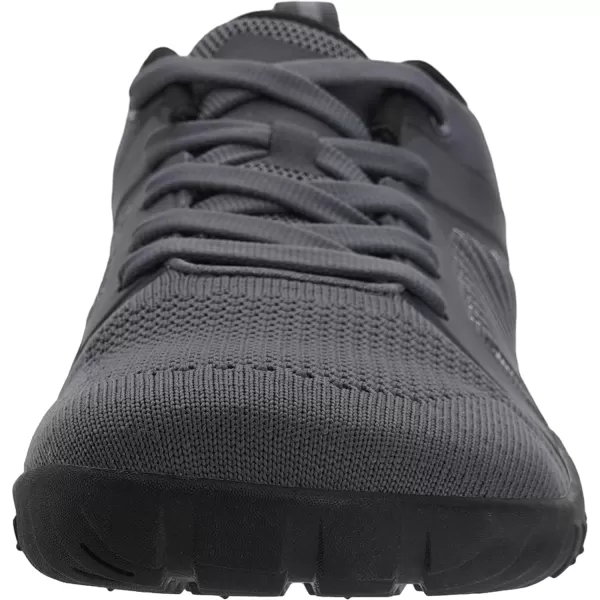 imageWHITIN Mens Barefoot TrailRunning Shoes  ZeroDrop  Aggressive GripW51 Dark Grey