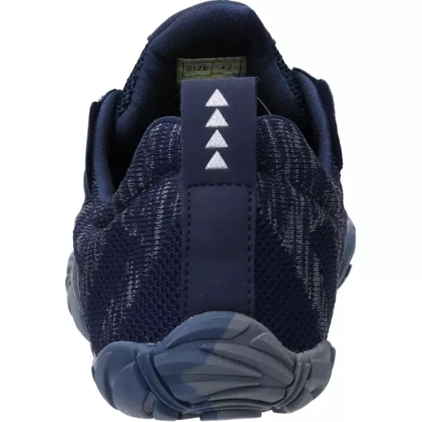 imageWHITIN Mens CrossTrainer  Barefoot amp Minimalist Shoe  Zero Drop Sole  Wide Toe Box1 Blue