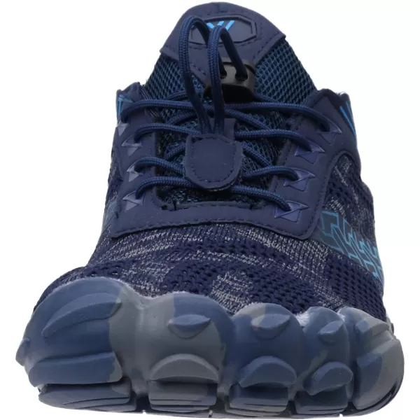imageWHITIN Mens CrossTrainer  Barefoot amp Minimalist Shoe  Zero Drop Sole  Wide Toe Box1 Blue