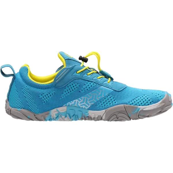 imageWHITIN Mens CrossTrainer  Barefoot amp Minimalist Shoe  Zero Drop Sole  Wide Toe Box1 Light Blue