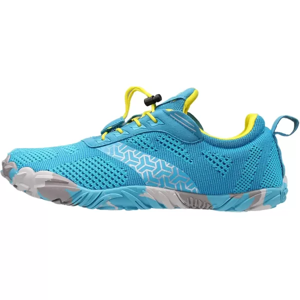 imageWHITIN Mens CrossTrainer  Barefoot amp Minimalist Shoe  Zero Drop Sole  Wide Toe Box1 Light Blue