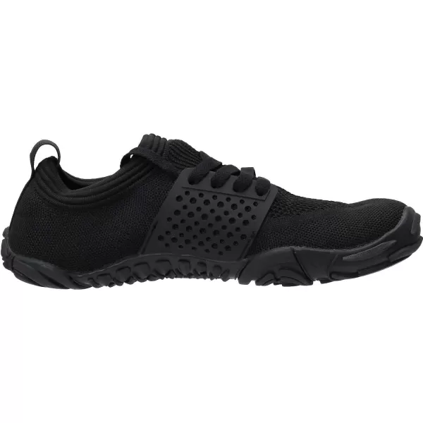 imageWHITIN Mens CrossTrainer  Barefoot amp Minimalist Shoe  Zero Drop Sole  Wide Toe Box2 Black