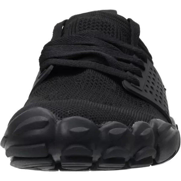 imageWHITIN Mens CrossTrainer  Barefoot amp Minimalist Shoe  Zero Drop Sole  Wide Toe Box2 Black