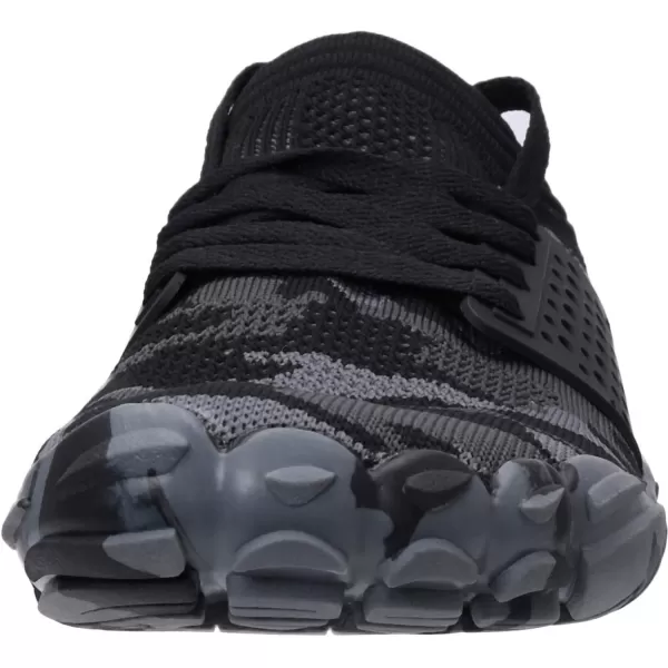 imageWHITIN Mens CrossTrainer  Barefoot amp Minimalist Shoe  Zero Drop Sole  Wide Toe Box2 Camo Black
