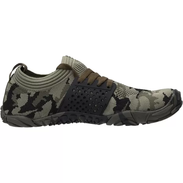 imageWHITIN Mens CrossTrainer  Barefoot amp Minimalist Shoe  Zero Drop Sole  Wide Toe Box2 Camo Green