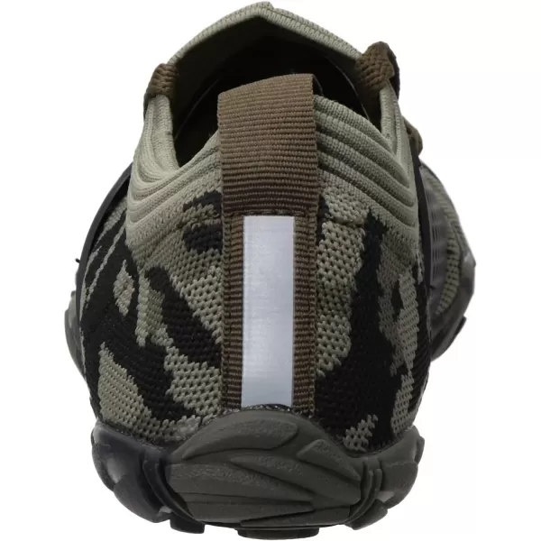 imageWHITIN Mens CrossTrainer  Barefoot amp Minimalist Shoe  Zero Drop Sole  Wide Toe Box2 Camo Green
