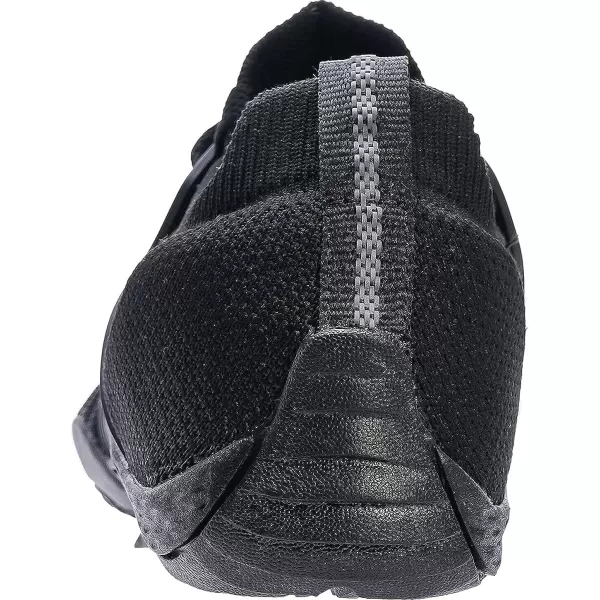 imageWHITIN Mens CrossTrainer  Barefoot amp Minimalist Shoe  Zero Drop Sole  Wide Toe Box31 Black