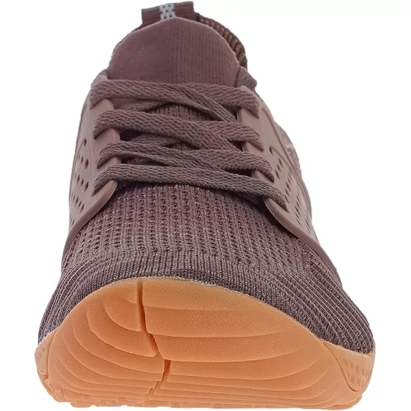 imageWHITIN Mens CrossTrainer  Barefoot amp Minimalist Shoe  Zero Drop Sole  Wide Toe Box31 BrownGum