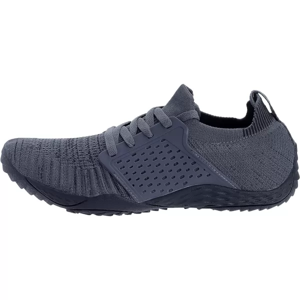 imageWHITIN Mens CrossTrainer  Barefoot amp Minimalist Shoe  Zero Drop Sole  Wide Toe Box31 Dark Grey