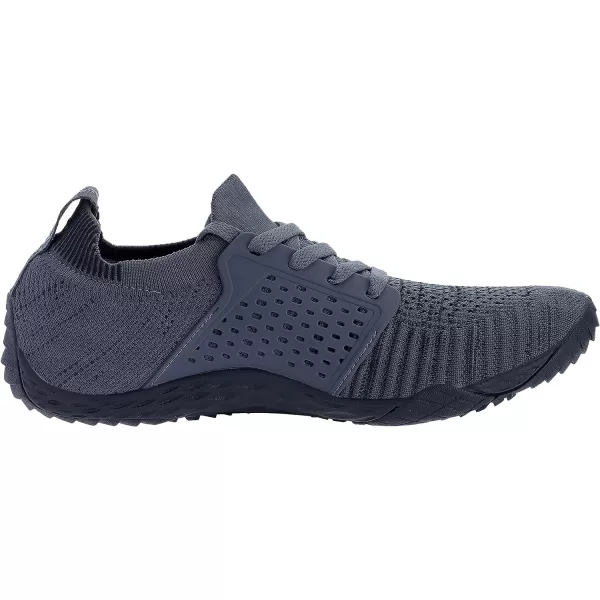 imageWHITIN Mens CrossTrainer  Barefoot amp Minimalist Shoe  Zero Drop Sole  Wide Toe Box31 Dark Grey