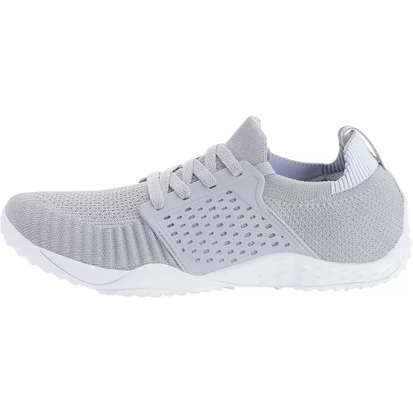 imageWHITIN Mens CrossTrainer  Barefoot amp Minimalist Shoe  Zero Drop Sole  Wide Toe Box31 Light Grey