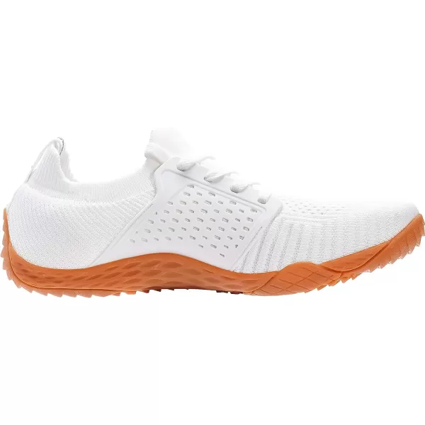 imageWHITIN Mens CrossTrainer  Barefoot amp Minimalist Shoe  Zero Drop Sole  Wide Toe Box31 WhiteGum