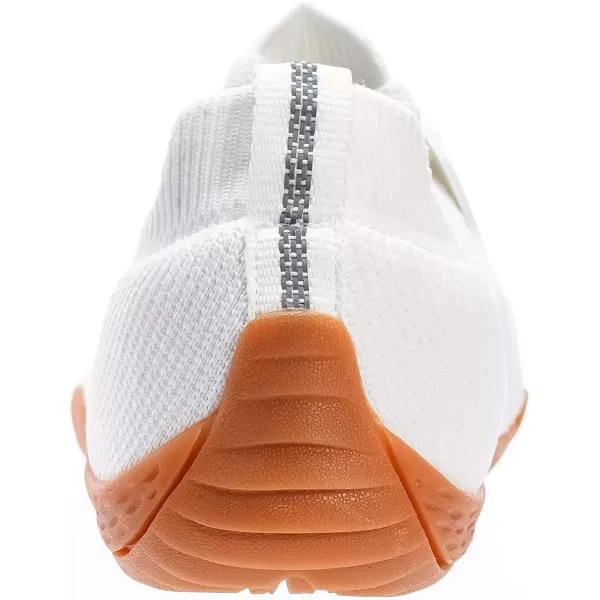 imageWHITIN Mens CrossTrainer  Barefoot amp Minimalist Shoe  Zero Drop Sole  Wide Toe Box31 WhiteGum