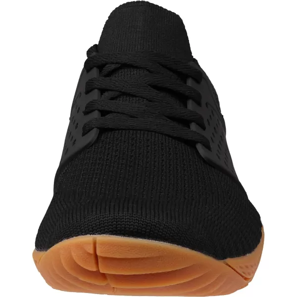 imageWHITIN Mens CrossTrainer  Barefoot amp Minimalist Shoe  Zero Drop Sole  Wide Toe BoxBlackGum