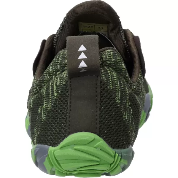 imageWHITIN Mens CrossTrainer  Barefoot amp Minimalist Shoe  Zero Drop Sole  Wide Toe BoxW20 Green