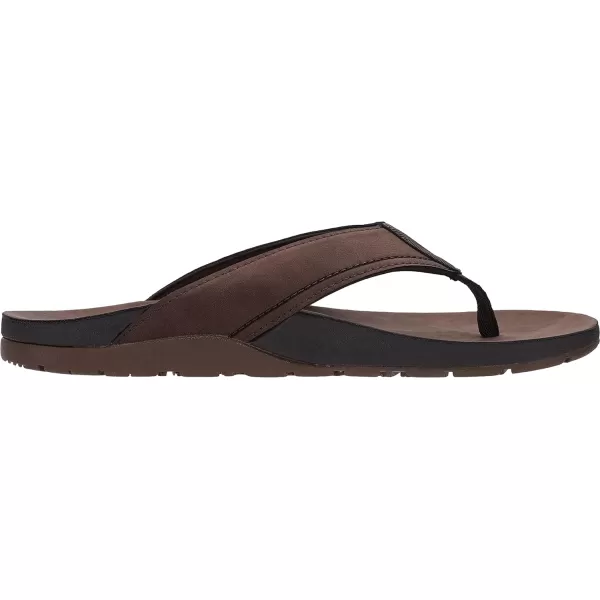 imageWHITIN Mens Leather Arch Support Flip Flops  Orthotic Thong SandalsWHITIN Mens Leather Arch Support Flip Flops  Orthotic Thong Sandals