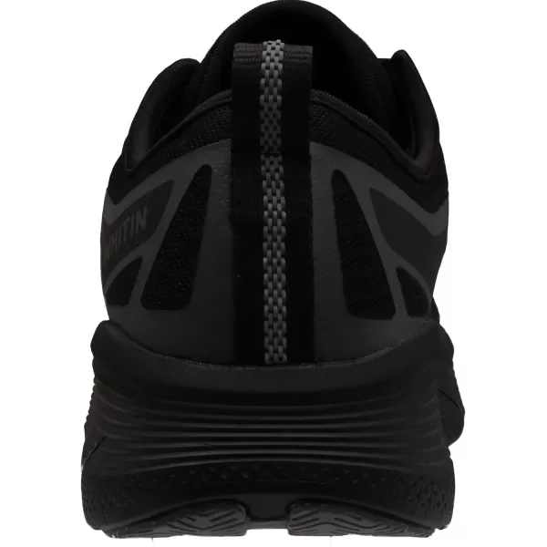 imageWHITIN Mens Max Cushioned Running Shoes  Superior Comfort Yet Remaining StabilityS6  All Black