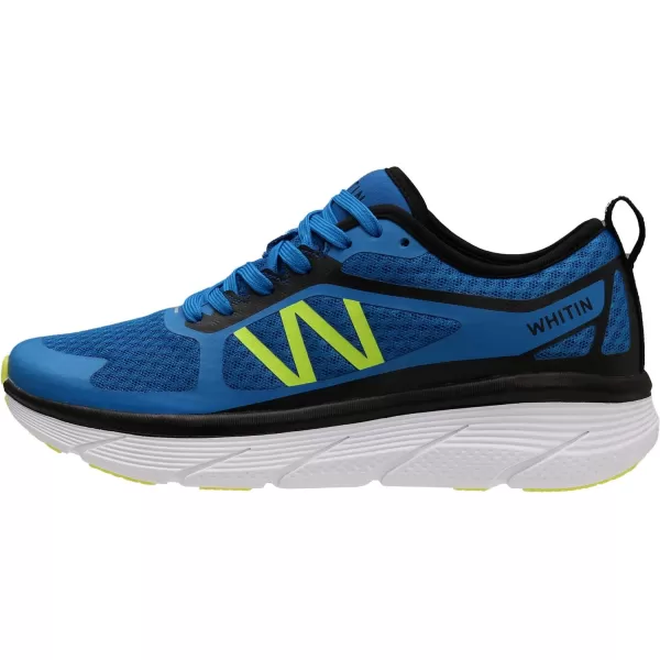 imageWHITIN Mens Max Cushioned Running Shoes  Superior Comfort Yet Remaining StabilityS6  Dark Blue