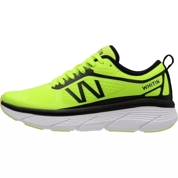 imageWHITIN Mens Max Cushioned Running Shoes  Superior Comfort Yet Remaining StabilityS6  Green