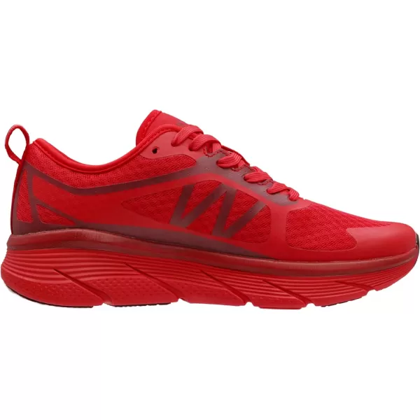 imageWHITIN Mens Max Cushioned Running Shoes  Superior Comfort Yet Remaining StabilityS6  Red