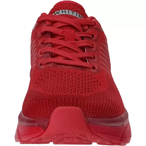 imageWHITIN Mens Max Cushioned Running Shoes  Superior Comfort Yet Remaining StabilityS62  Red
