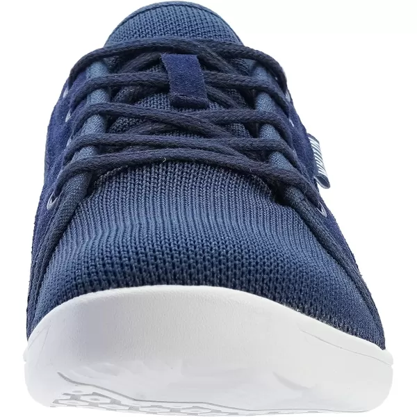 imageWHITIN Mens Minimalist Barefoot Sneakers  Wide fit  Zero Drop Sole  Upgraded FootbedDark Blue  Upgraded Insole 