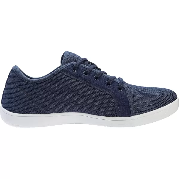 imageWHITIN Mens Minimalist Barefoot Sneakers  Wide fit  Zero Drop Sole  Upgraded FootbedDark Blue  Upgraded Insole 