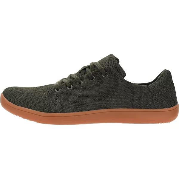 imageWHITIN Mens Minimalist Barefoot Sneakers  Wide fit  Zero Drop Sole  Upgraded FootbedW71v5  Green Gum
