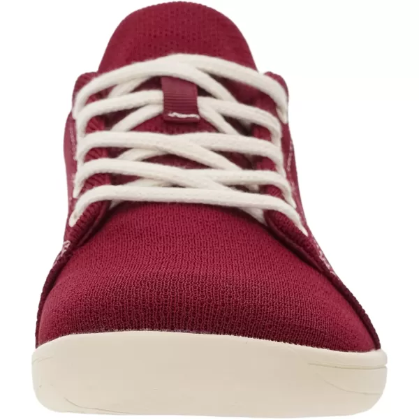 imageWHITIN Mens Minimalist Barefoot Sneakers  Wide fit  Zero Drop Sole  Upgraded FootbedW71v5  Red Beige